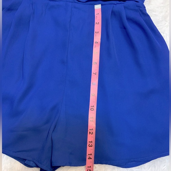 Auxo Collection Women’s Cobalt Blue Romper - Picture 5 of 7